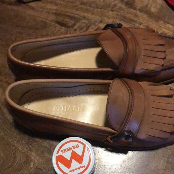 Cole Haan Vintage 90’s Camel Strap Kiltie Men’s size 9B - Picture 5 of 9